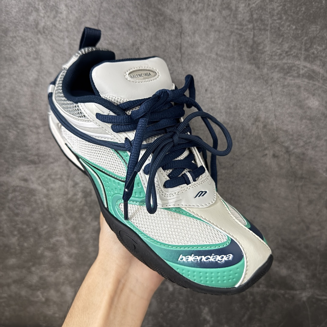 Balenciaga巴黎世家 Radar 圆头系带 做旧效果 低帮 生活休闲鞋 巴黎世家25代 轻薄款经典出货 这个非常