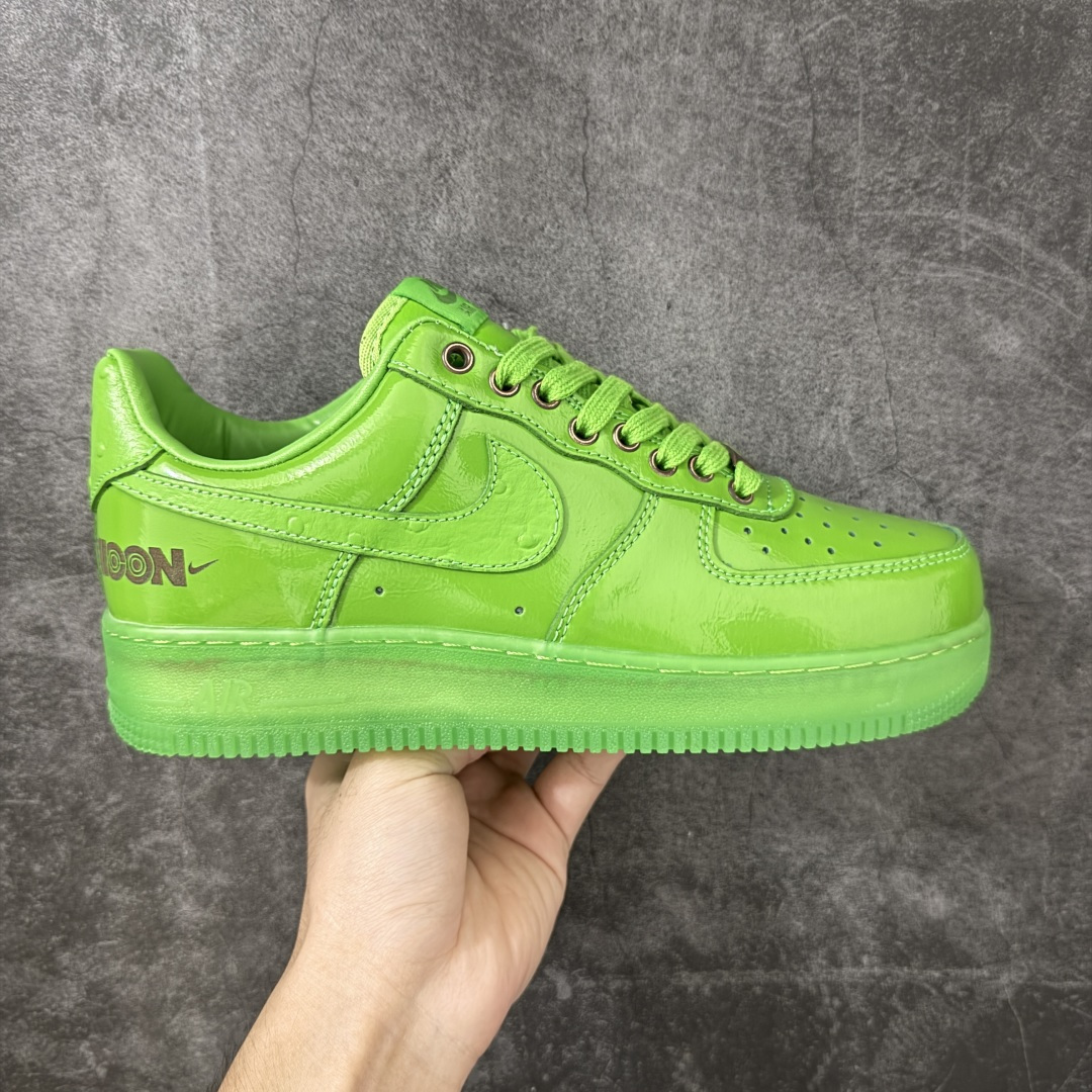 空军一号af1 漆皮绿巨人 Nike Air Force 1 "ICON" 经典日常 低帮 板鞋 男女同款 青苹果绿 货