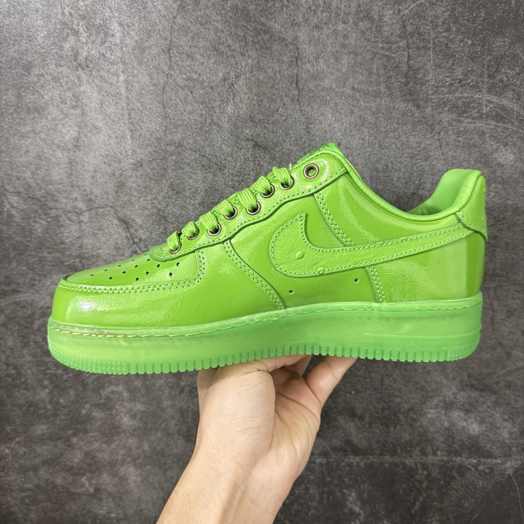 空军一号af1 漆皮绿巨人 Nike Air Force 1 "ICON" 经典日常 低帮 板鞋 男女同款 青苹果绿 货