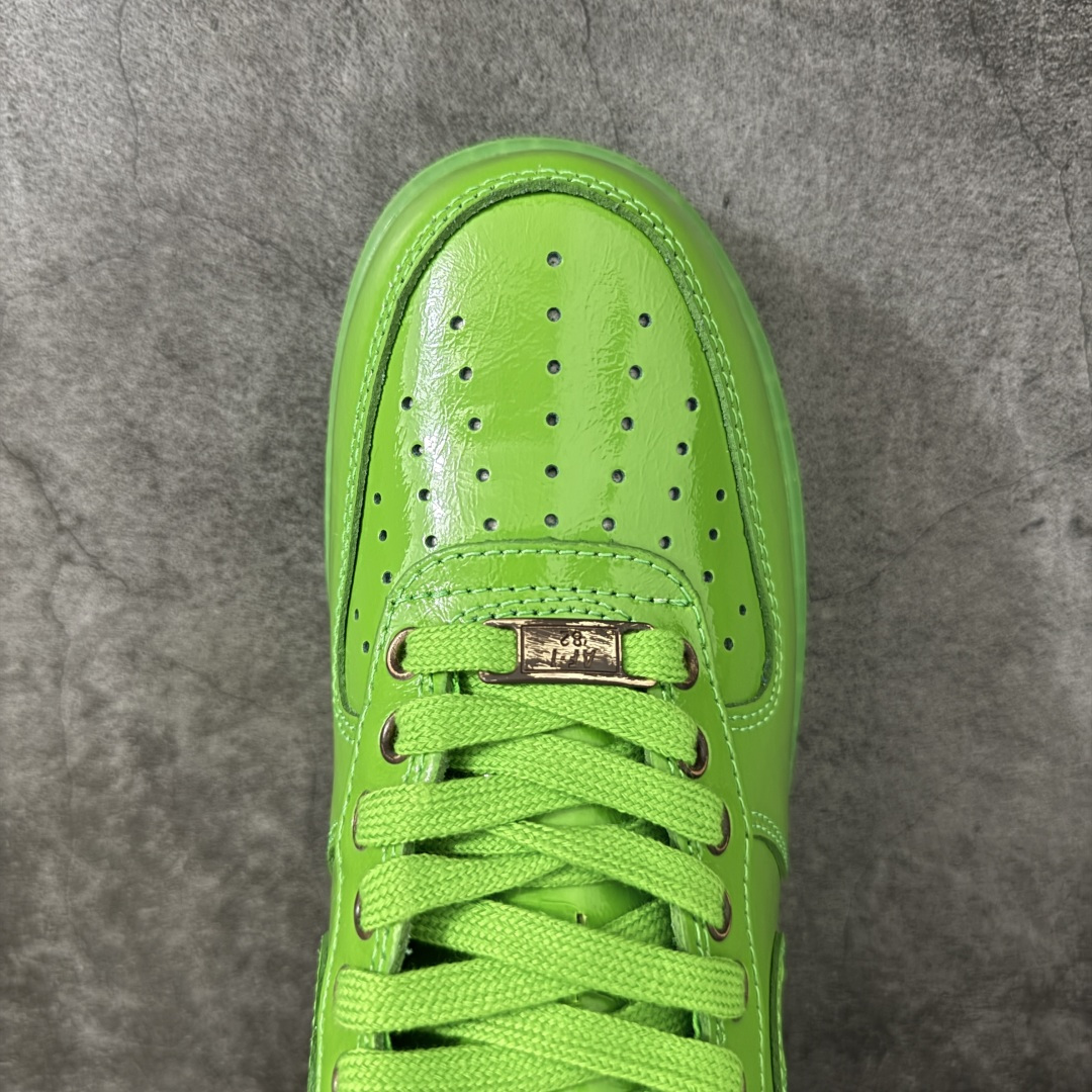 空军一号af1 漆皮绿巨人 Nike Air Force 1 "ICON" 经典日常 低帮 板鞋 男女同款 青苹果绿 货