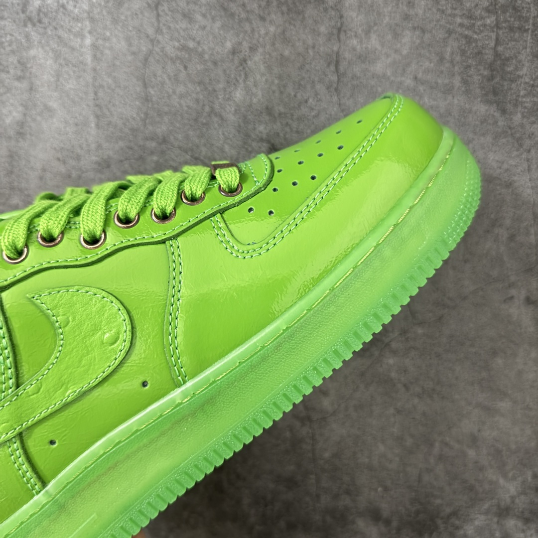空军一号af1 漆皮绿巨人 Nike Air Force 1 "ICON" 经典日常 低帮 板鞋 男女同款 青苹果绿 货