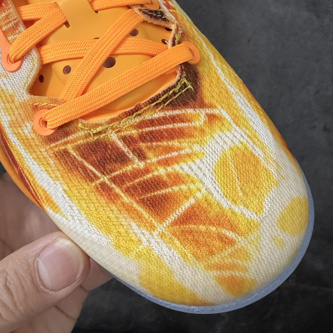 NK Zoom Kobe Ⅷ System 科比8代复刻实战运动低帮文化篮球鞋 上海烟花橙色 IO6259-800 纯原