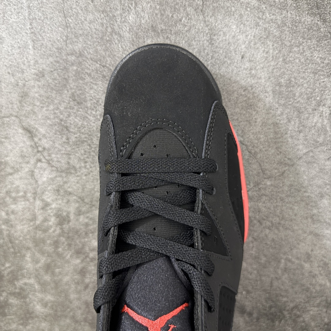 Air Jordan AJ6 Retro 高帮黑红 外贸跑量专供 原鞋原尺码开发生产 极致还原 一眼ZP既视感 尺码：4