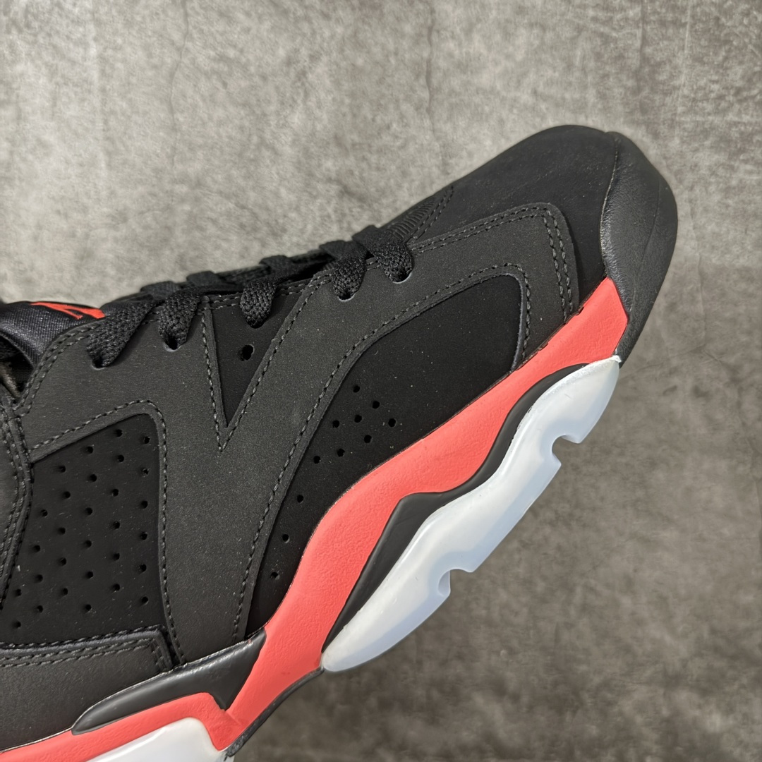 Air Jordan AJ6 Retro 高帮黑红 外贸跑量专供 原鞋原尺码开发生产 极致还原 一眼ZP既视感 尺码：4