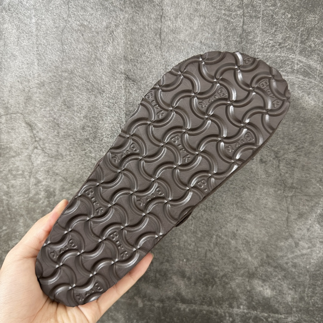 Birkenstock Boston 博肯/勃肯 系列 牛皮绒面革平底复古软木休闲鞋 真正软木塞大底 品质细节领先市场版