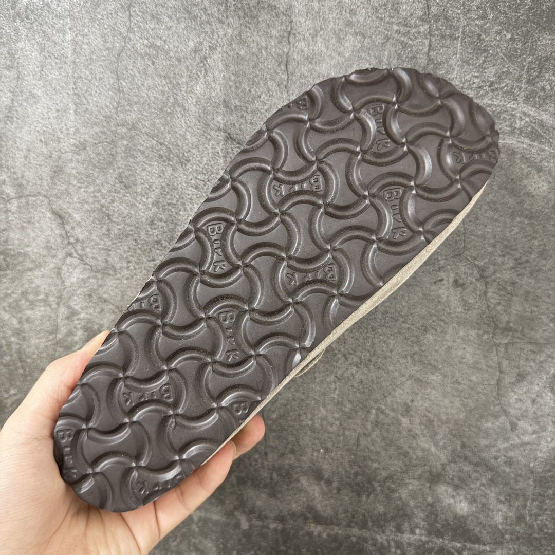 Birkenstock Boston 博肯/勃肯 系列 牛皮绒面革平底复古软木休闲鞋 真正软木塞大底 品质细节领先市场版