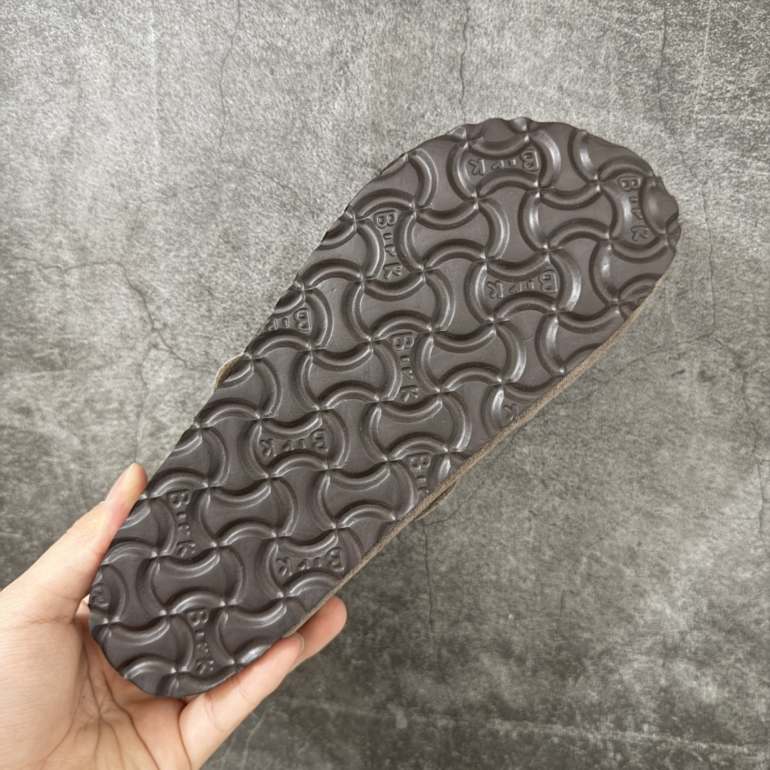 Birkenstock Boston 博肯/勃肯 系列 牛皮绒面革平底复古软木休闲鞋 真正软木塞大底 品质细节领先市场版
