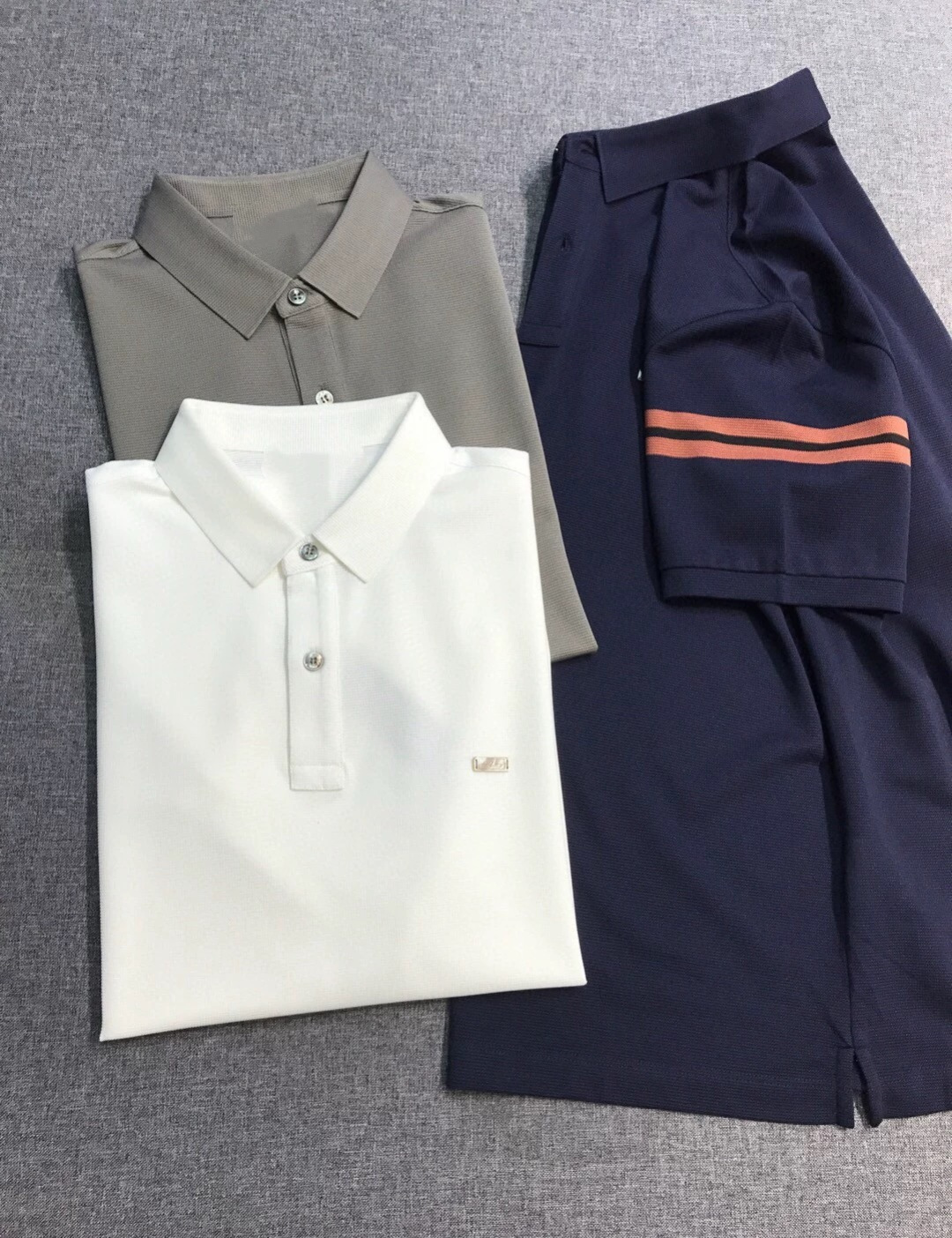 Zegna Men's Polo Shirt - Silk Blend, Elegant Business Casual Style