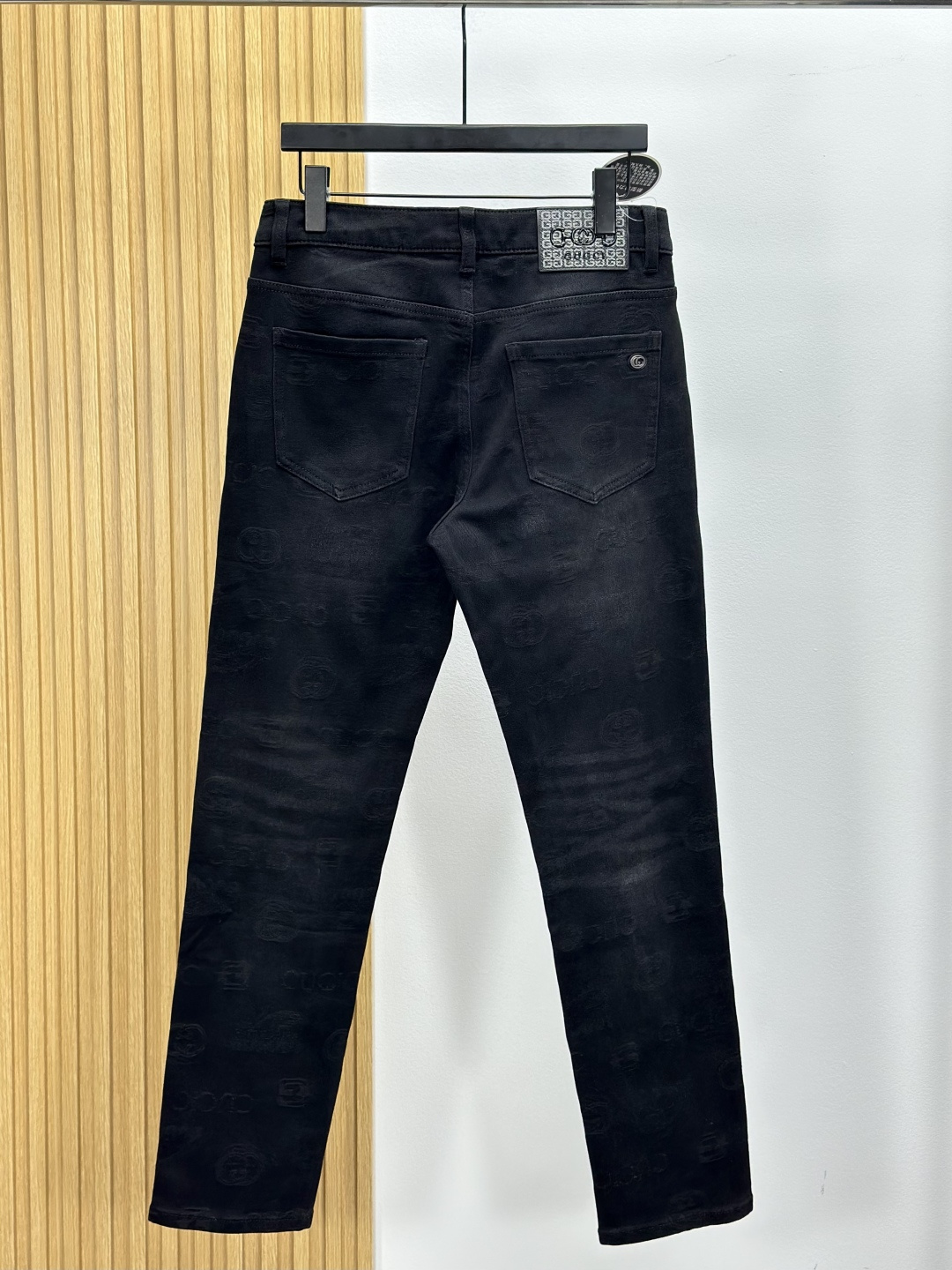 guc古奇提花款，2025秋冬牛仔裤 面料升级，弹力腰围，柜台同步发售，进口固色面料 原版定制复刻 客供