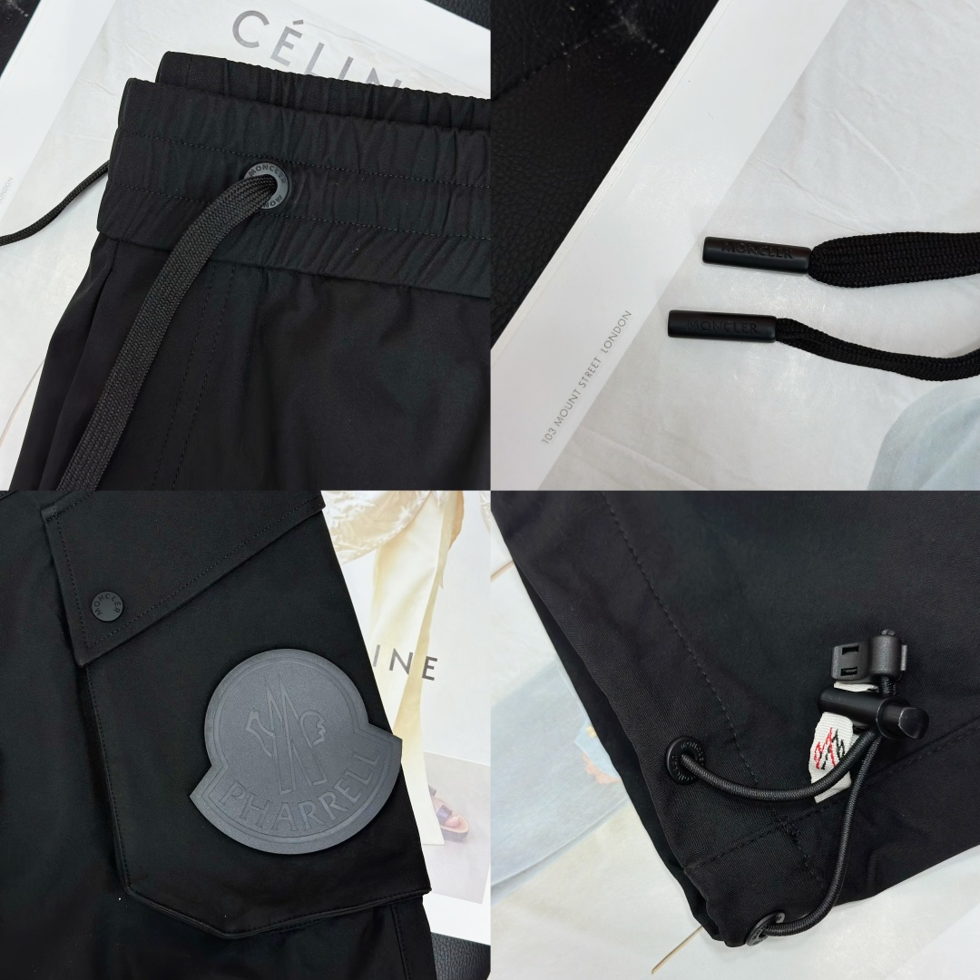 Moncler蒙口25SS新品束脚休闲时尚裤，作为当代潮流与舒适的完美结合，正逐渐成为衣橱中的必备单品。