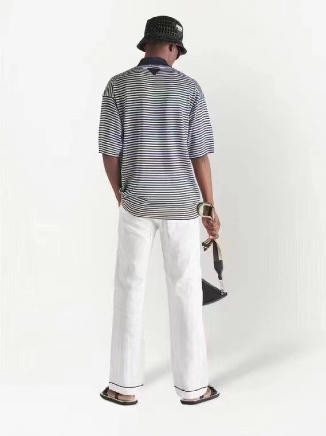 Prada мужчинам PRADAPRADAPRD 25 SS Поло — photo 6