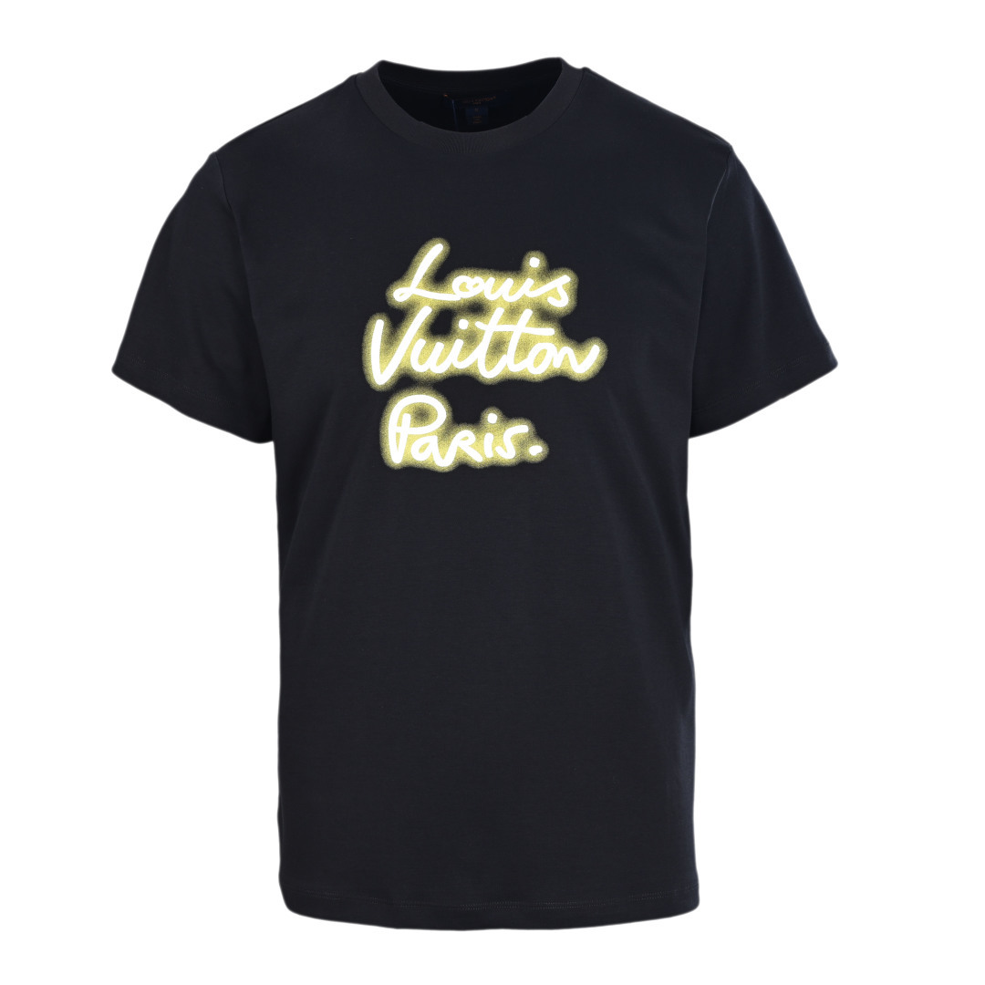 Louis Vuitton LOUIS VUITTON LV 霓虹标识圆领短袖T恤
