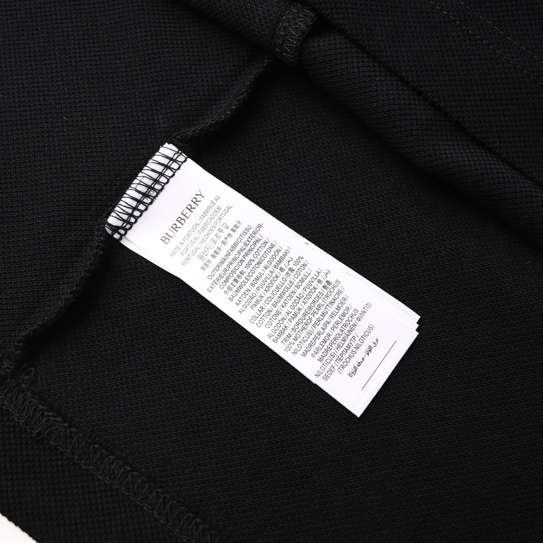 Burberry BURBERRY巴宝莉BBR 骑士麦穗战马刺绣短袖POLO衫