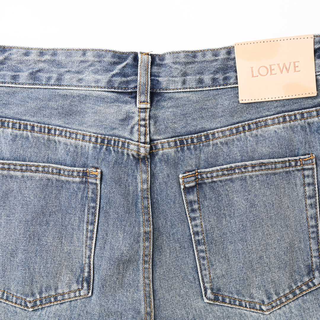 Loewe LOEWE罗意威 Anagram 锥形牛仔长裤