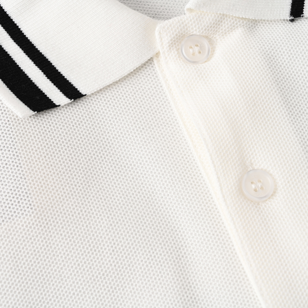 Gucci GUCCI古驰GUC 刺绣口袋短袖POLO衫