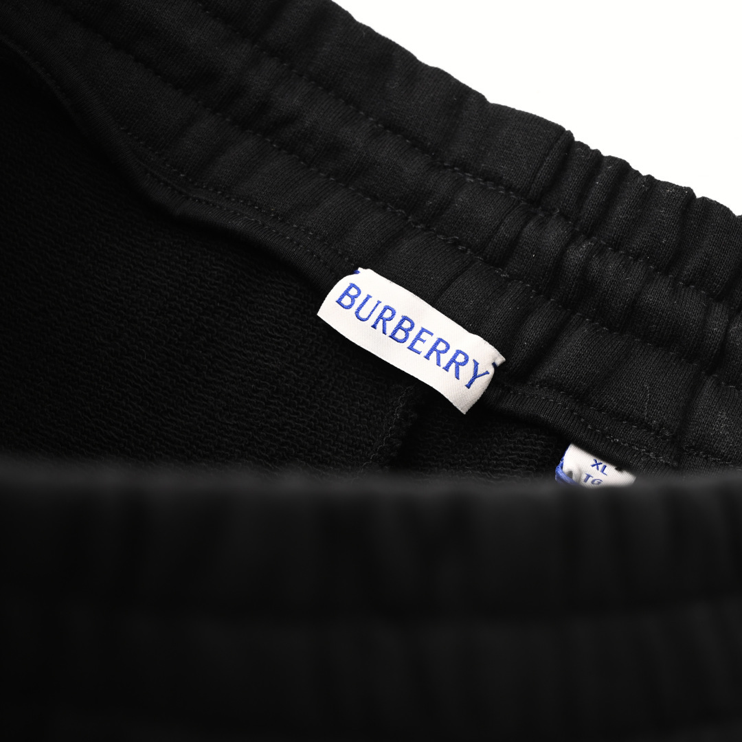 Burberry BURBERRY巴宝莉BBR 格纹棉后口袋贴花短裤