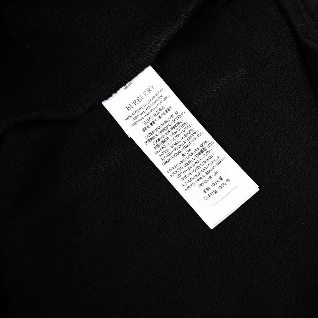 Burberry BURBERRY巴宝莉BBR 格纹棉后口袋贴花短裤