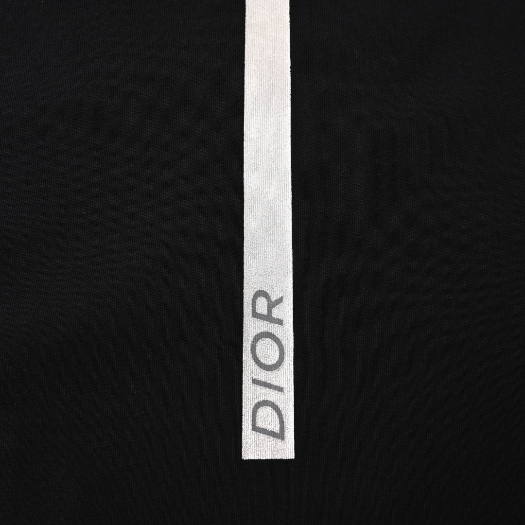 Dior DIOR迪奥CD 菱形反光短袖T恤