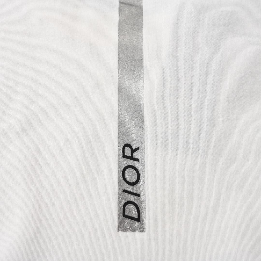 Dior DIOR迪奥CD 菱形反光短袖T恤