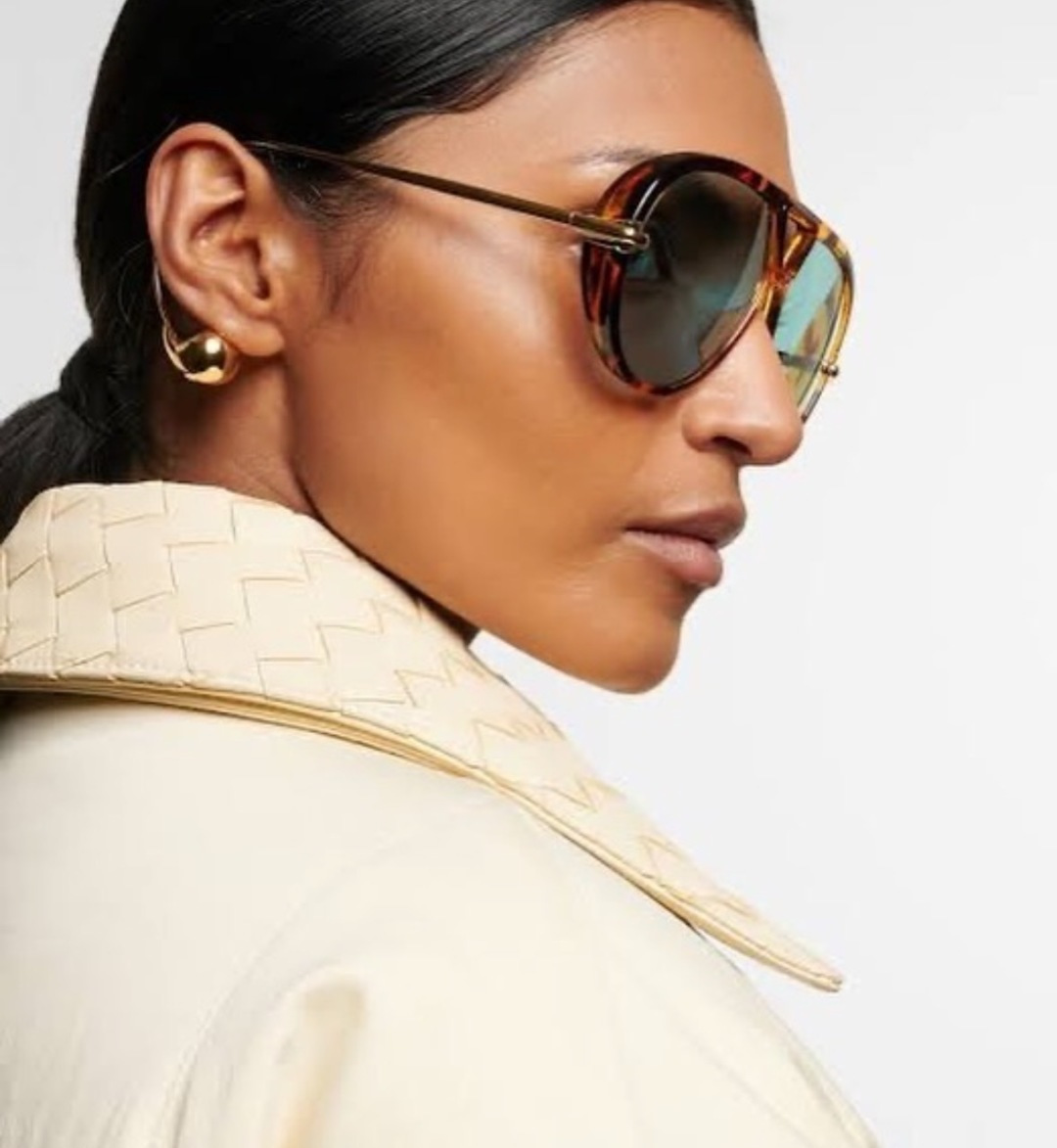 BOTTE VENETA Pilot style Mod: BV1274/1273 Drop Avator The upper face is comfortable. Size: 63-12-145 - 图片 6