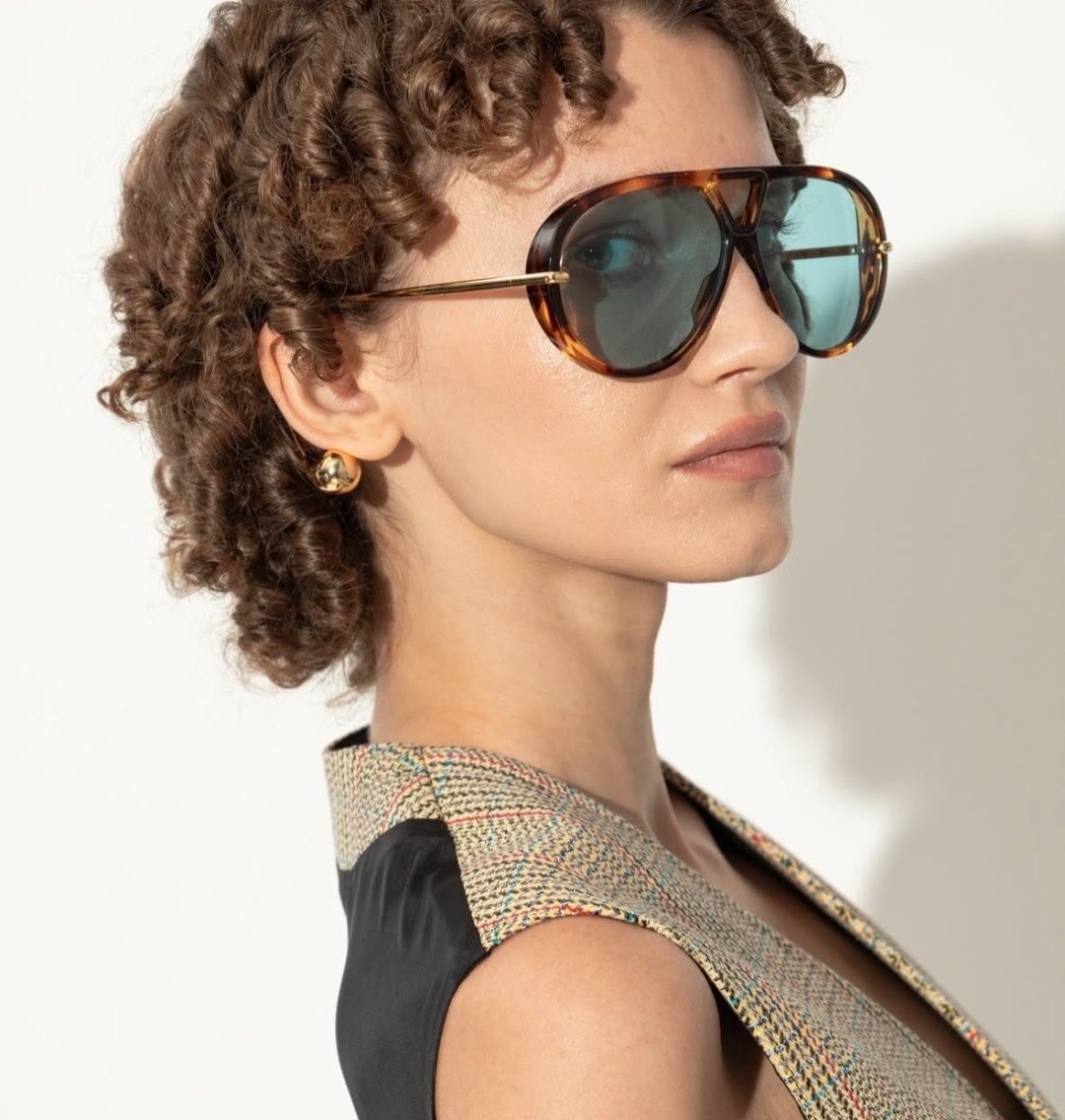 BOTTE VENETA Pilot style Mod: BV1274/1273 Drop Avator The upper face is comfortable. Size: 63-12-145 - 图片 4