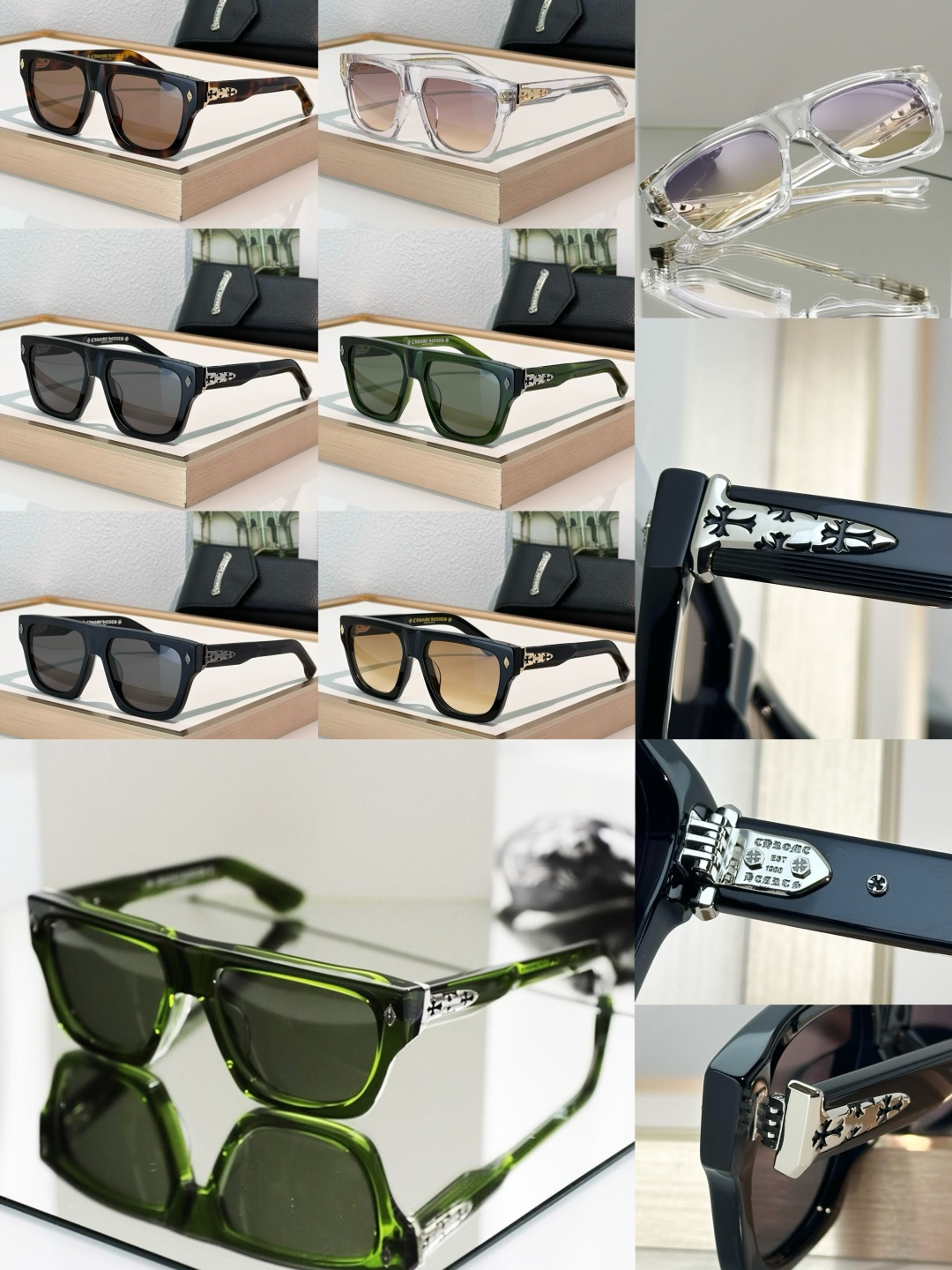 Chrome Hearts CharismaDick Sunglasses Zeiss Lens - Authentic Designer Shades