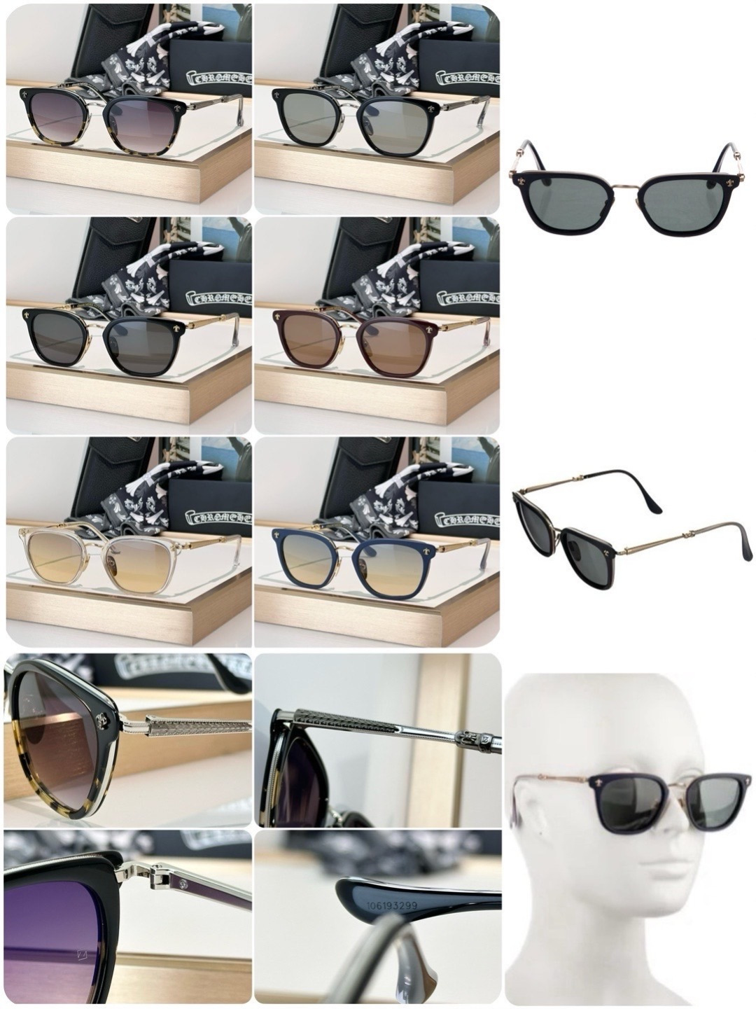 Chrome Hearts Strapadictome Sunglasses Stylish Shades