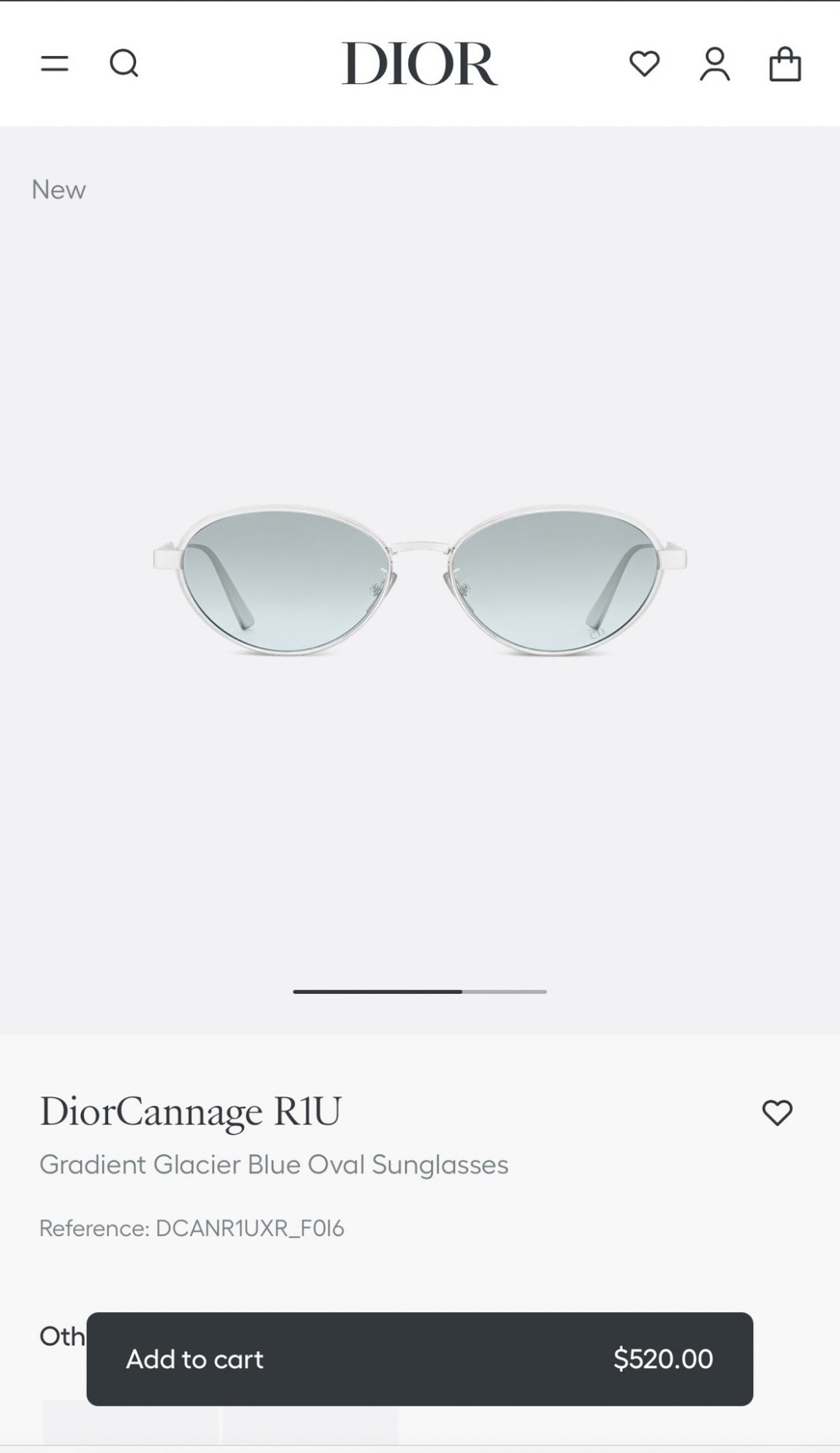 Dior Sunglasses DiorCanngeR1U