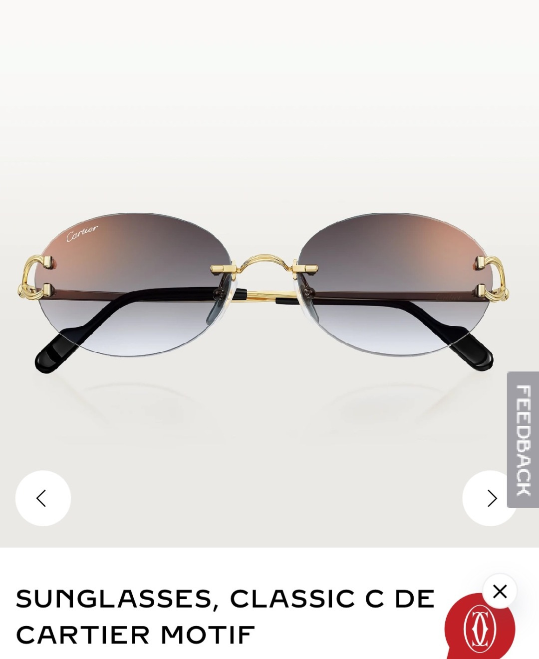 Cartier Sunglasses CT0551S