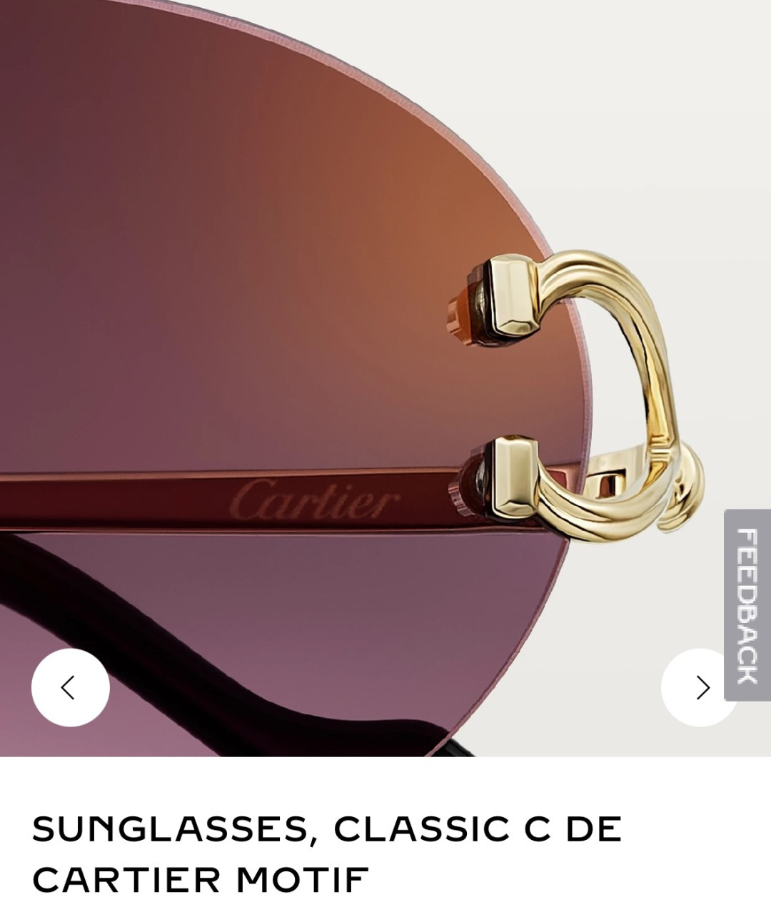 Cartier Sunglasses CT0551S