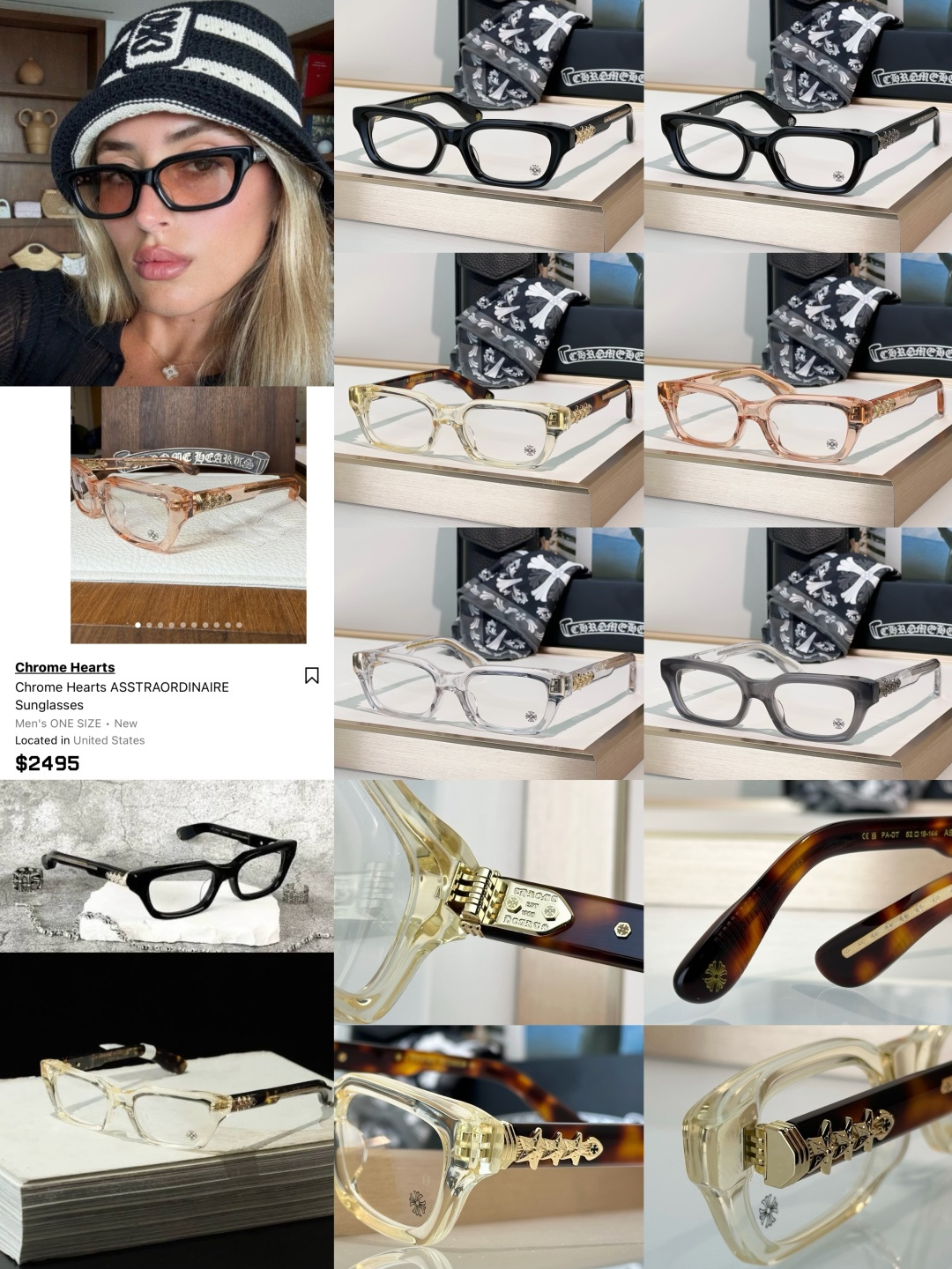 Designer Sunglasses ASSTRAORDINAIRE-A