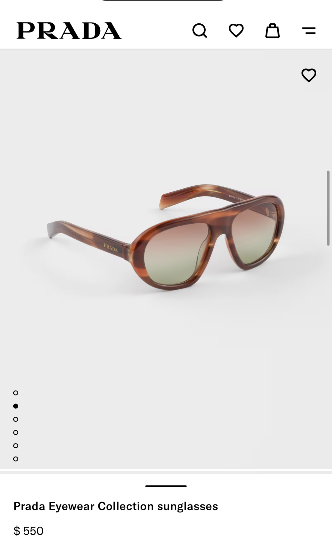 Prada Sunglasses SPR