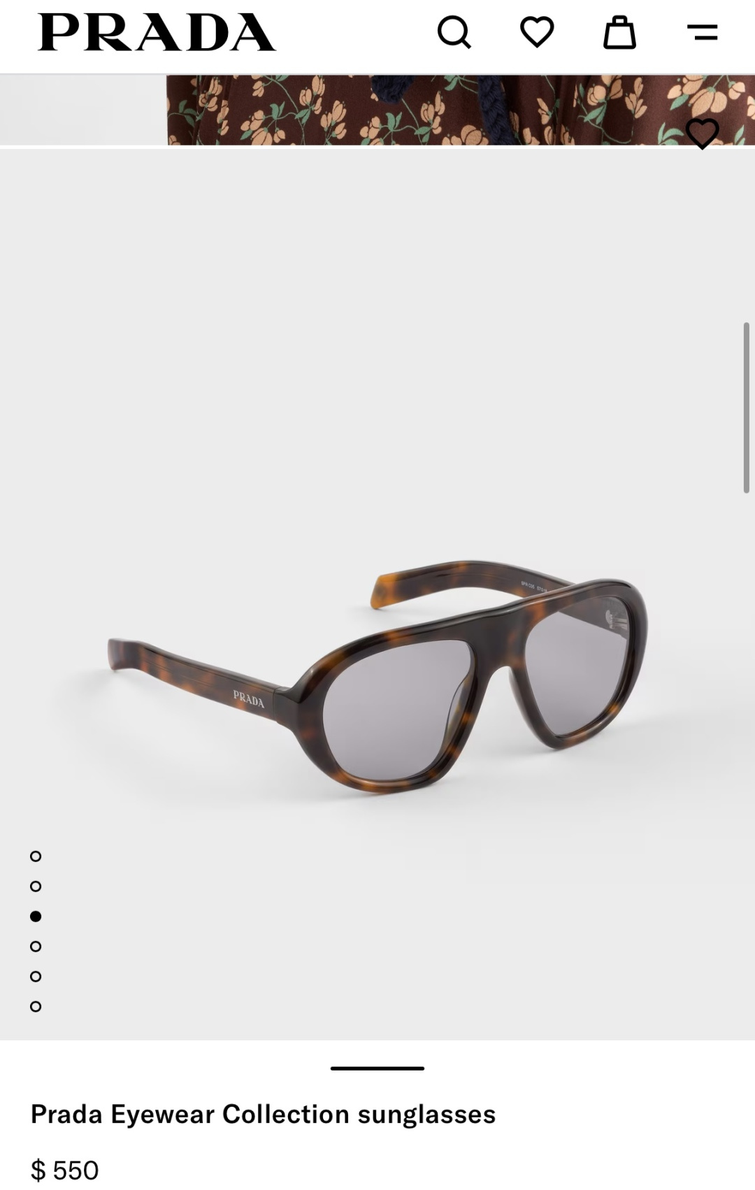 Prada Sunglasses SPR