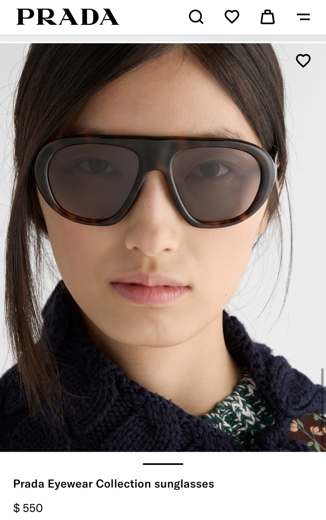 Prada Sunglasses SPR