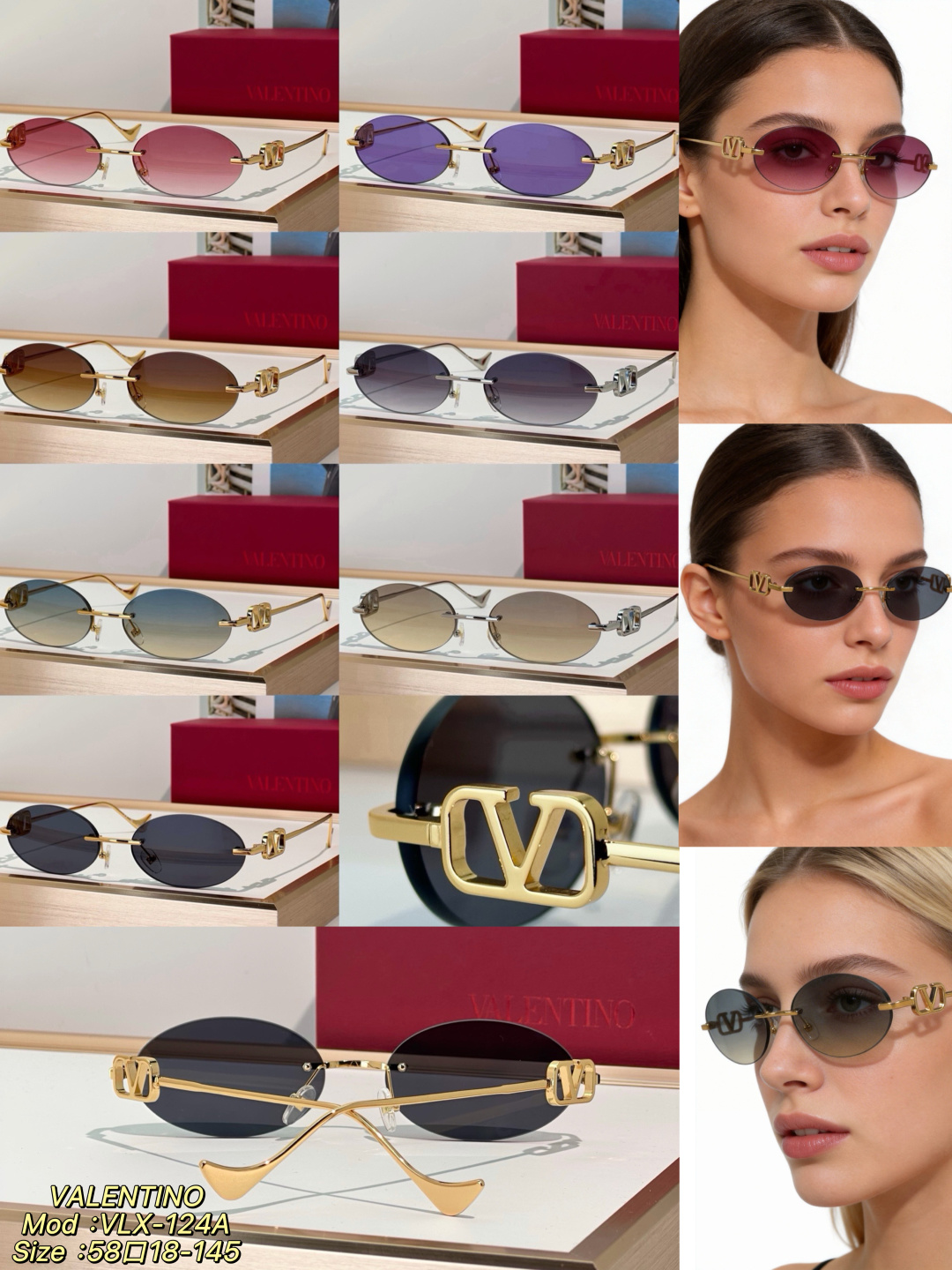 Designer Sunglasses VLX-124A