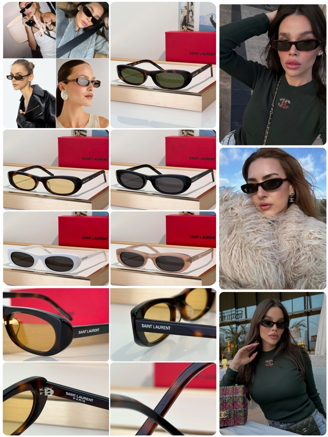 Saint Laurent Sunglasses SL557
