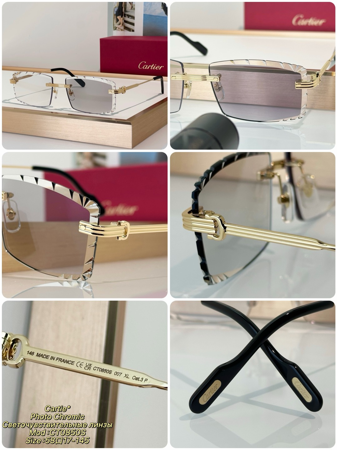 Designer Sunglasses CT0850S