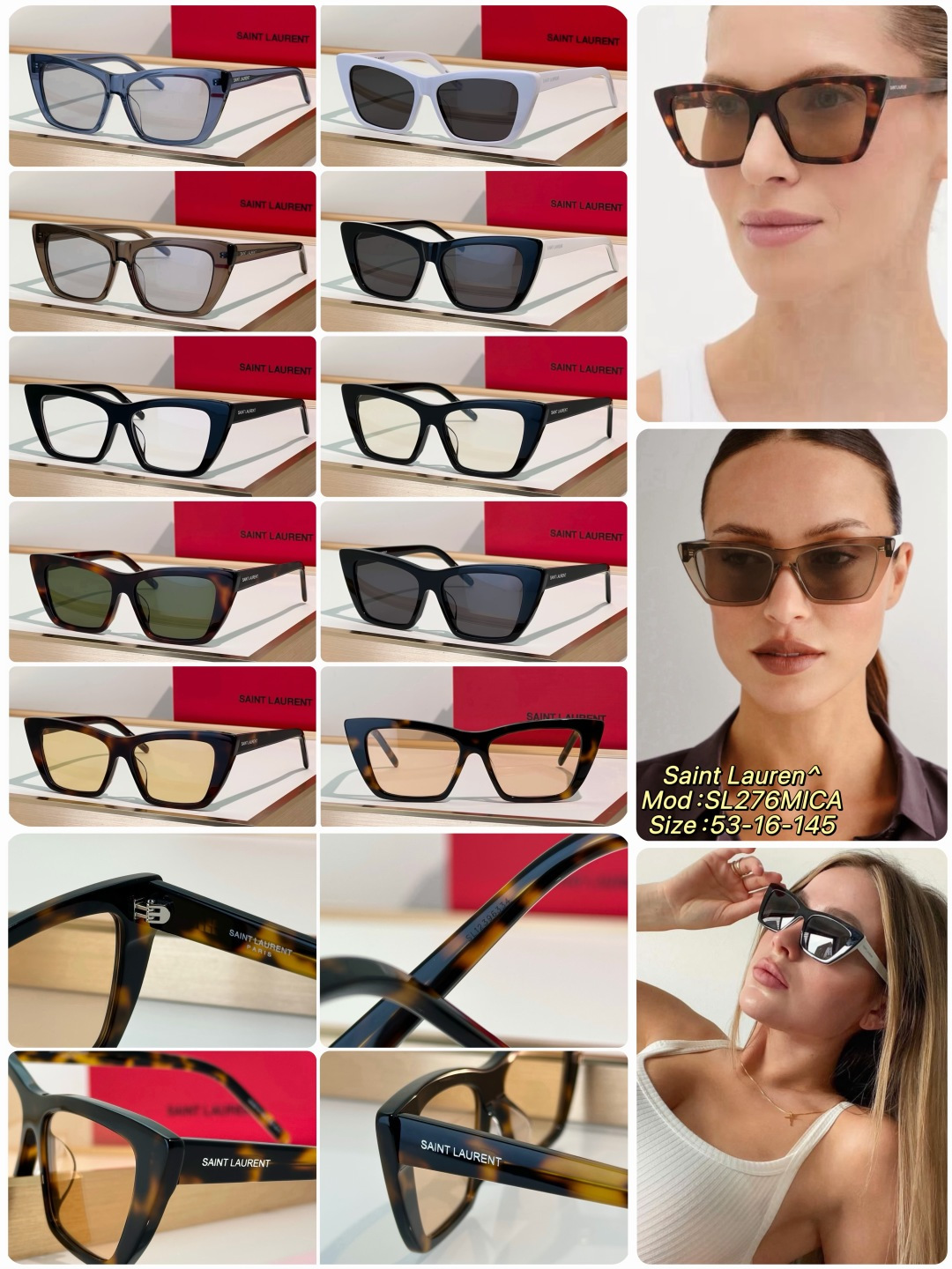 Designer Sunglasses SL276MICA