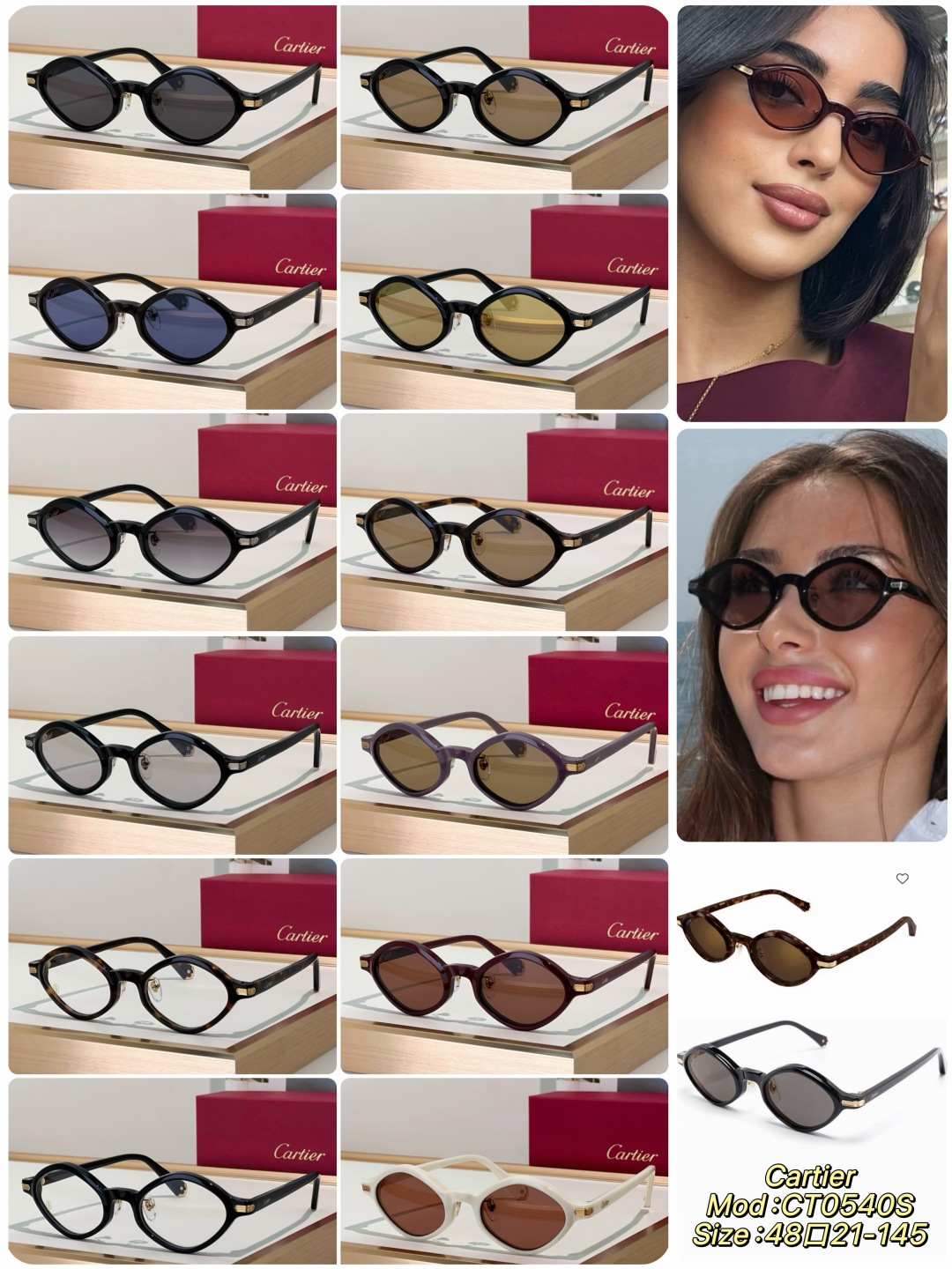 Cartier Sunglasses CT0540S