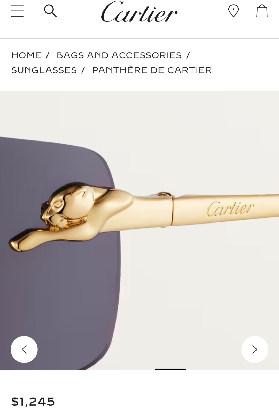 Cartier Sunglasses CT0503S