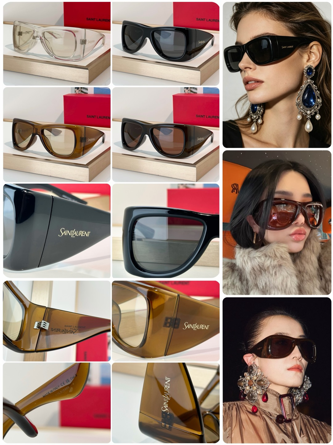 Saint Laurent Sunglasses SL902