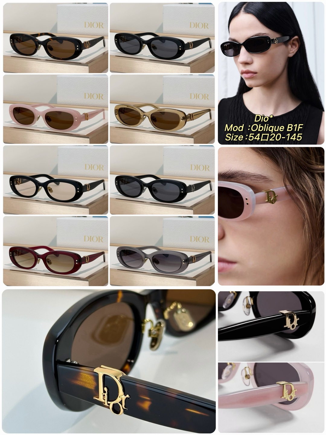 Designer Sunglasses Oblique