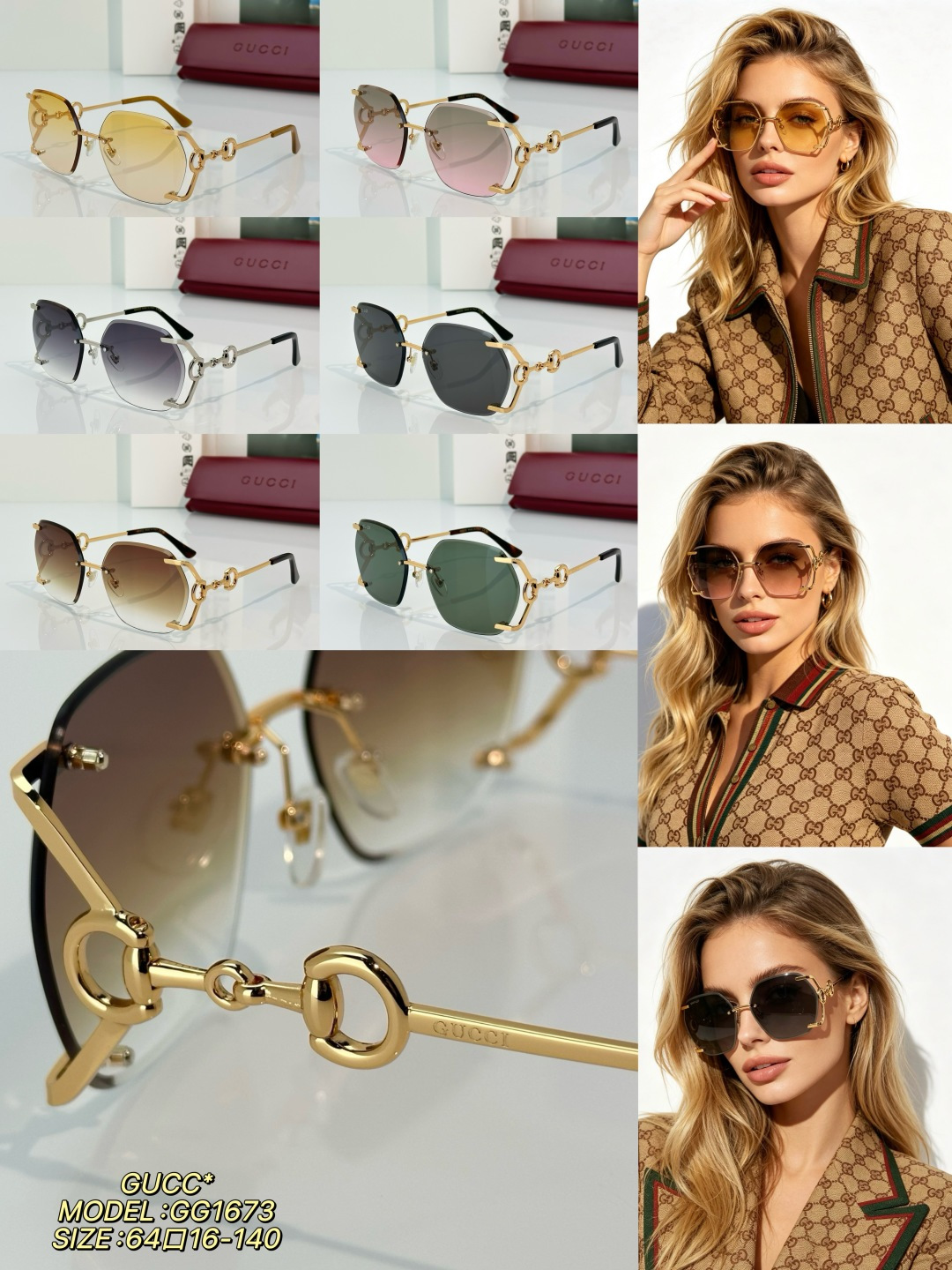 Designer Sunglasses GG1673