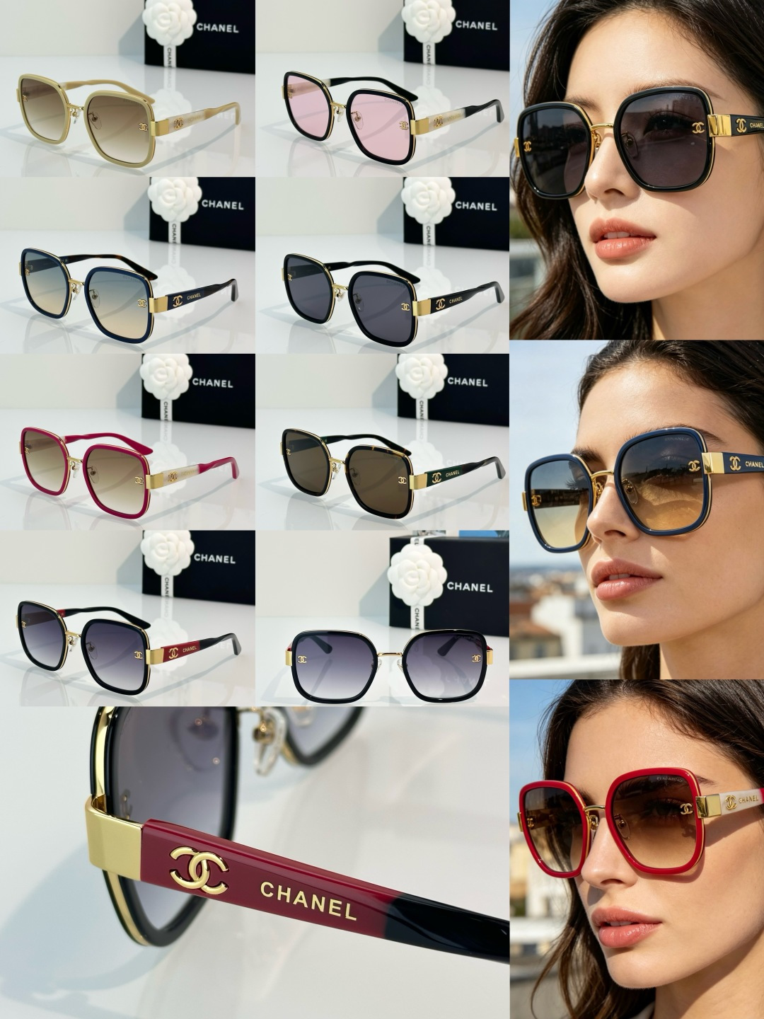 Chanel Sunglasses 5489-H