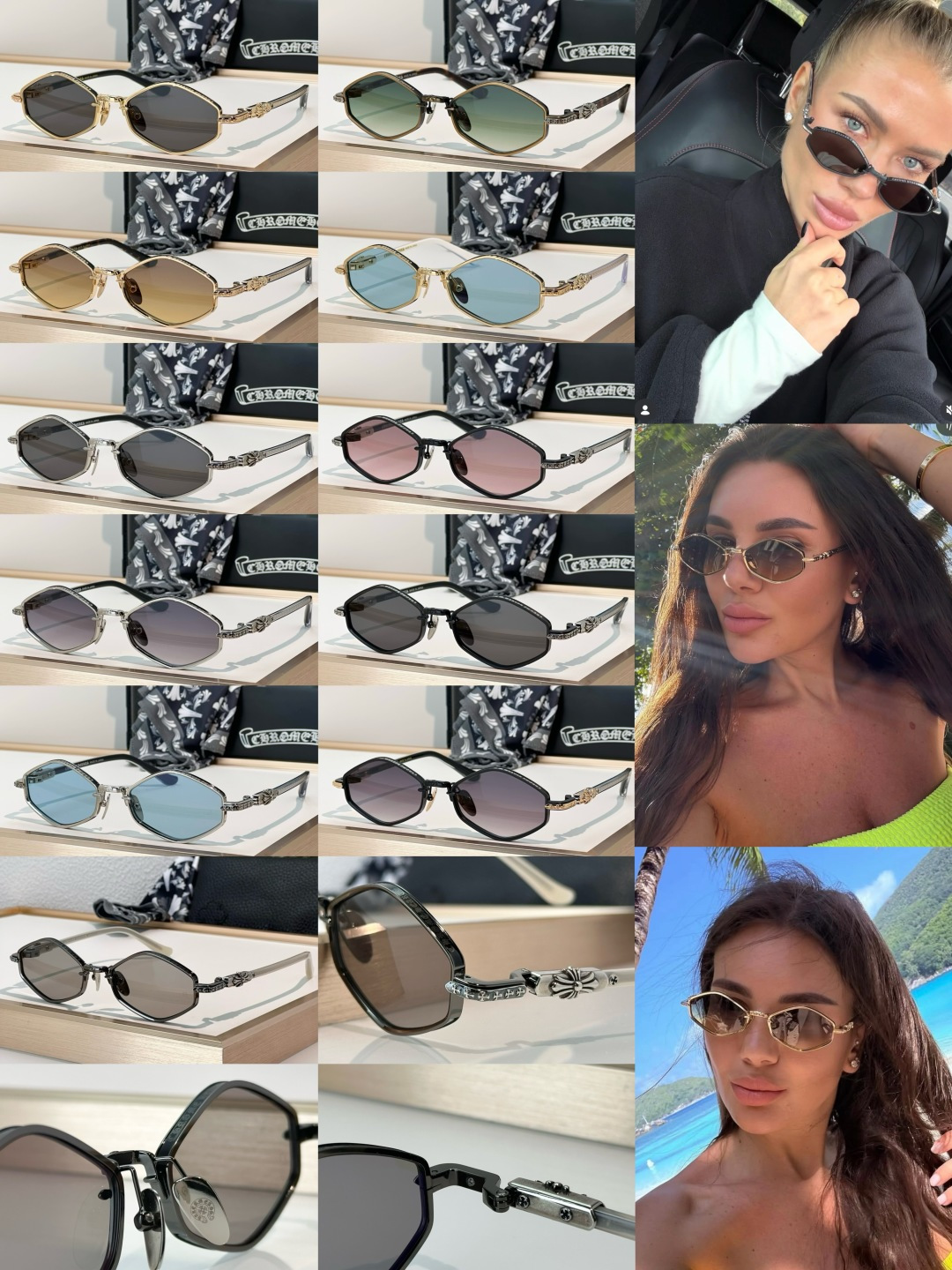 Chrome Hearts Sunglasses NIP