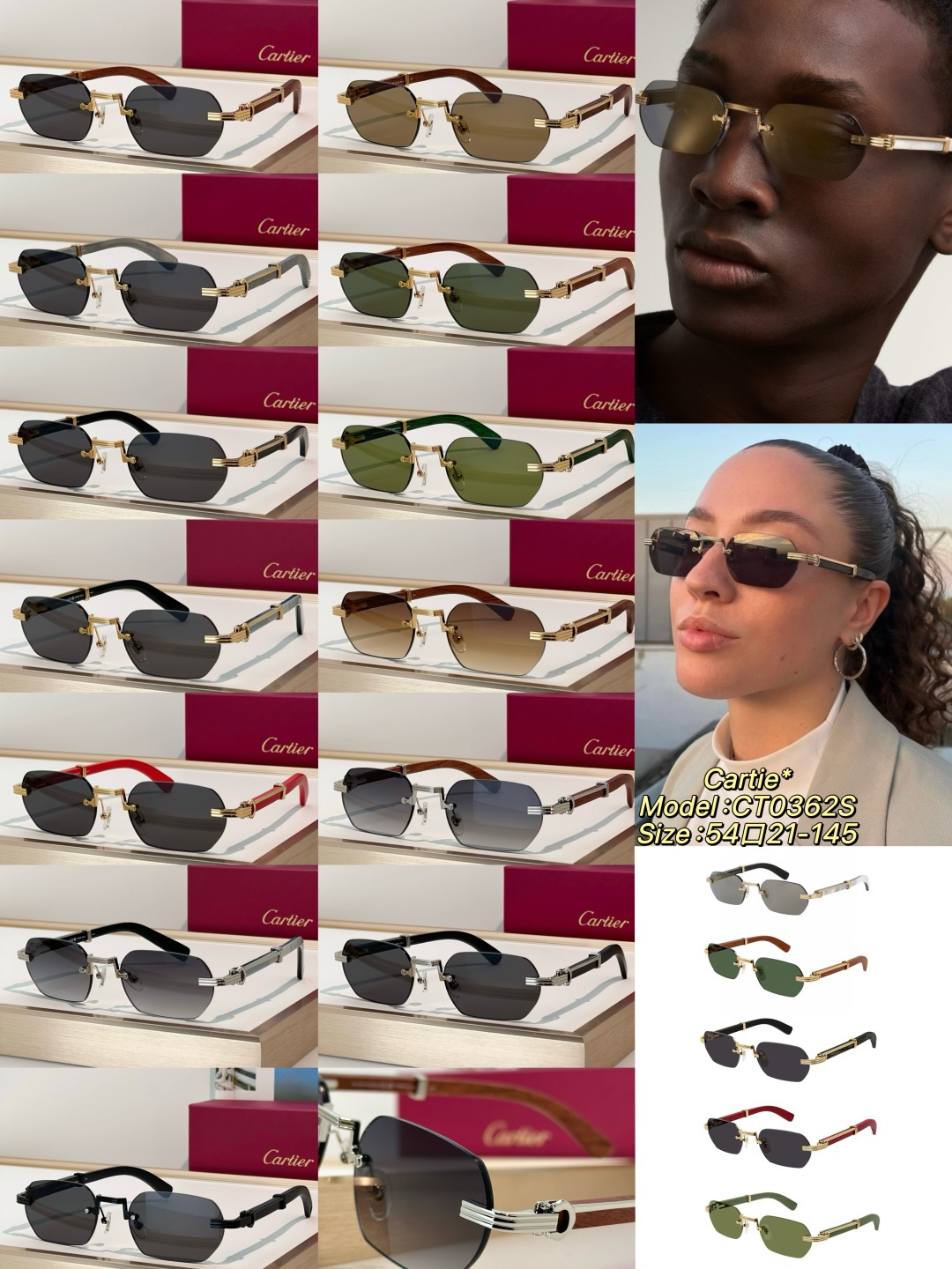 Designer Sunglasses CT0362S
