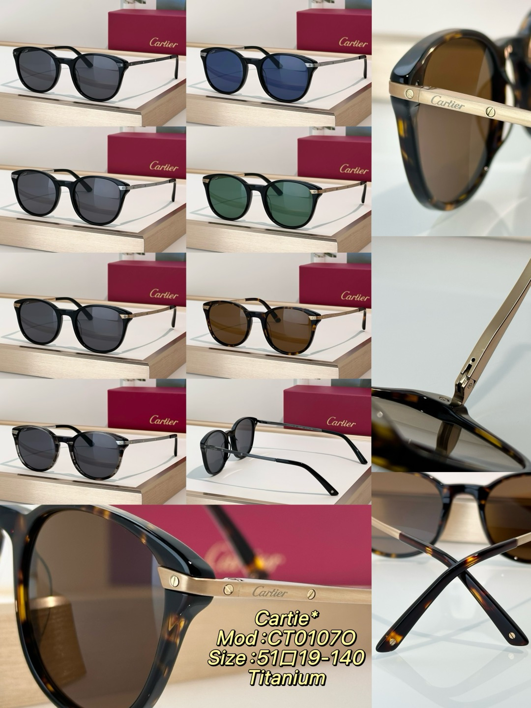 Designer Sunglasses CT0107O
