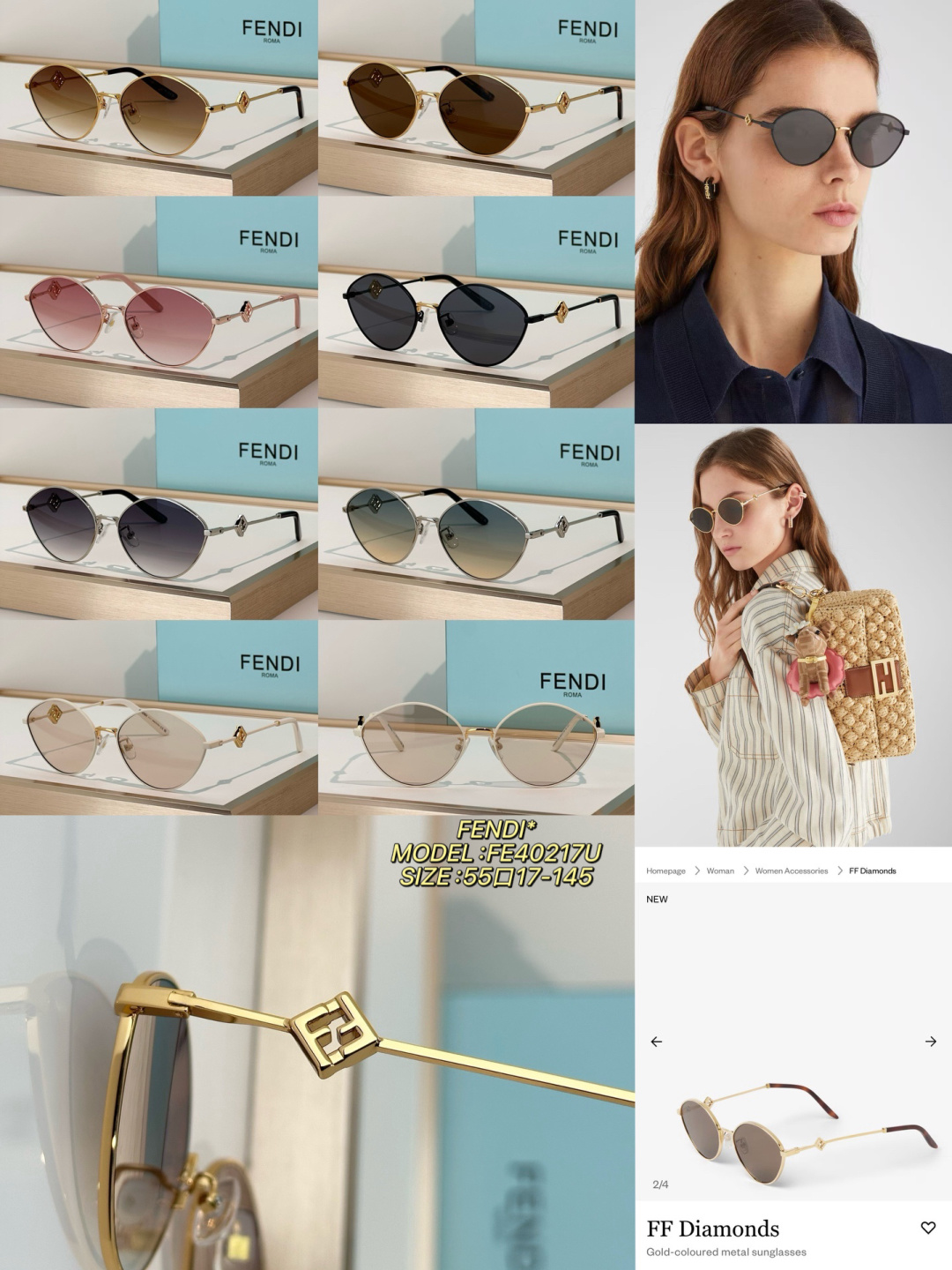 Designer Sunglasses FE40217U