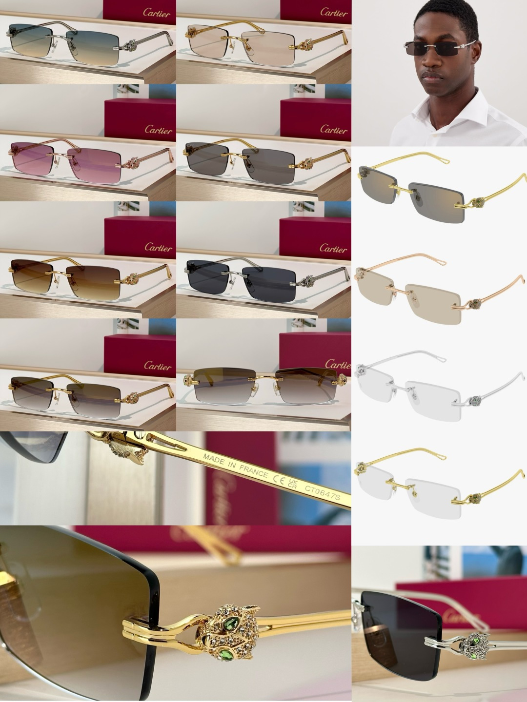 Designer Sunglasses CT0647S