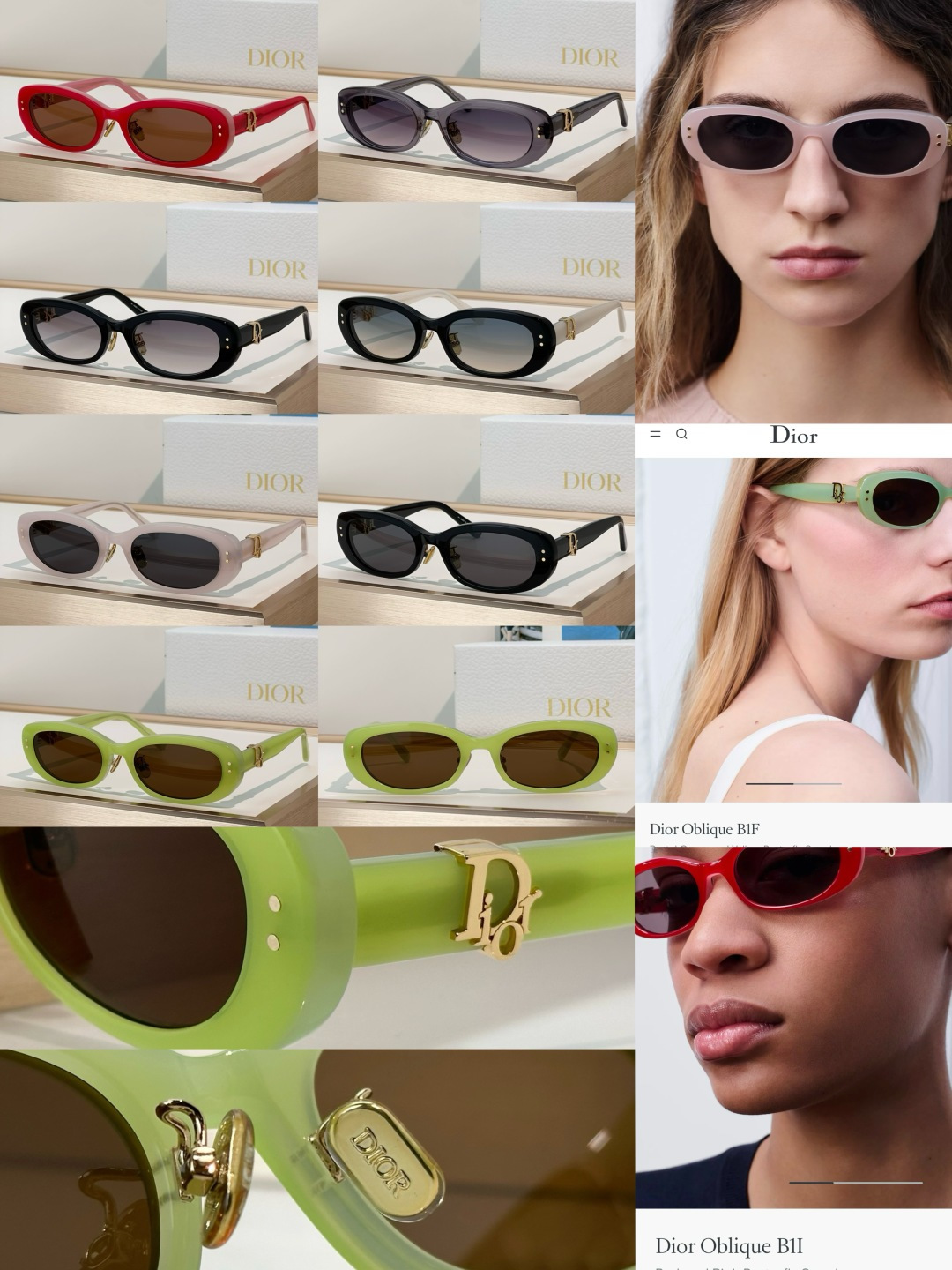 Designer Sunglasses Oblique